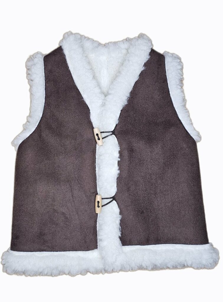 Lambavillane laste vest